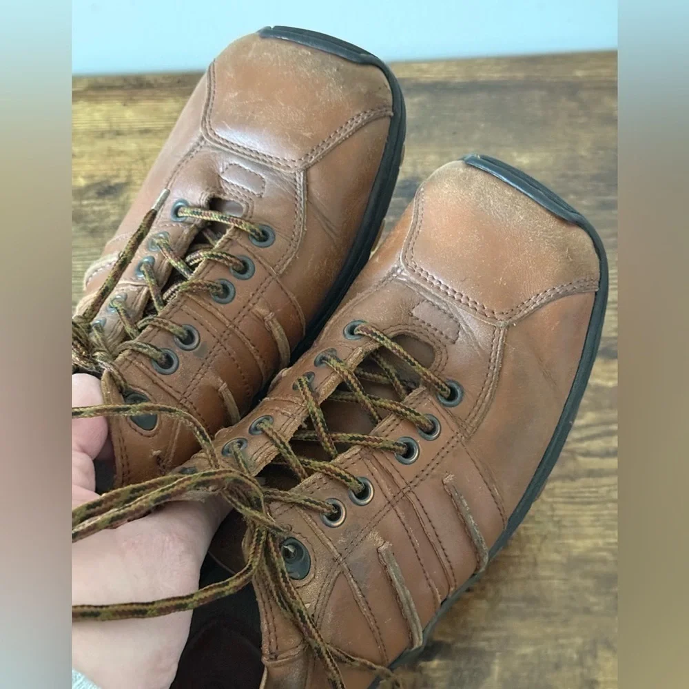 Dr. Martens Jim Air Brown Leather Oxfords - Men’s Size 10